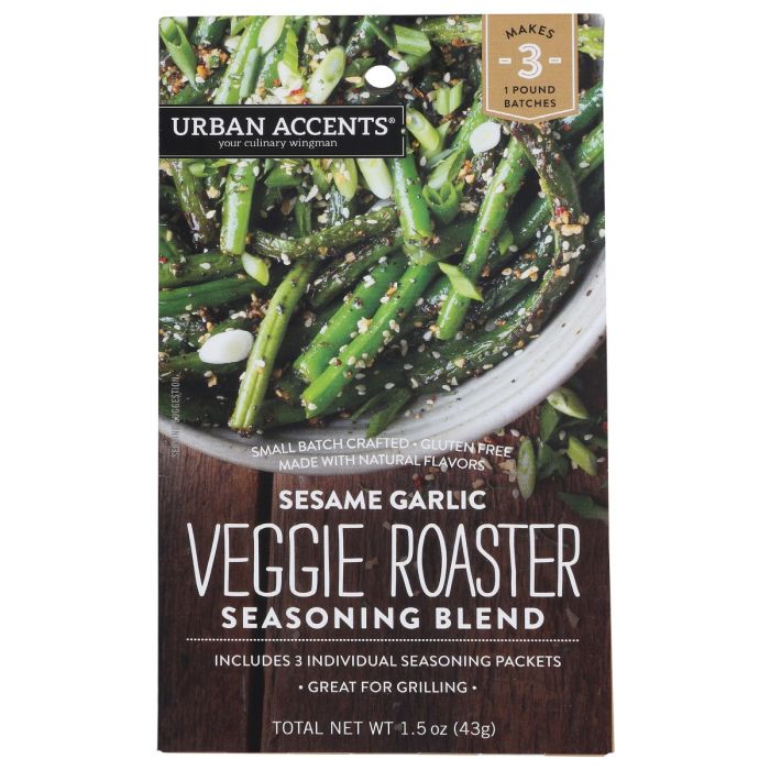 URBAN ACCENTS: Sesame Garlic Veggie Roaster, 1.5 oz