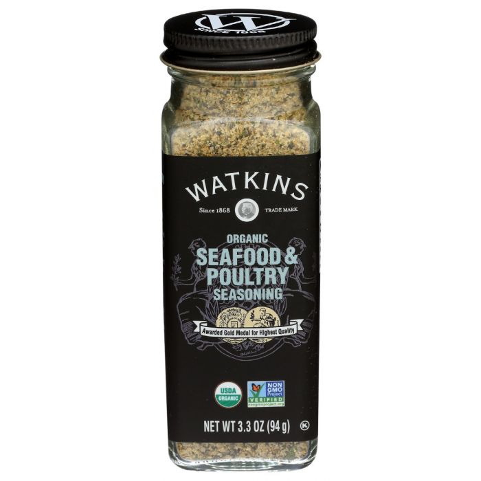 WATKINS: Organic Seafood Poultry Seasoning, 3.3 oz