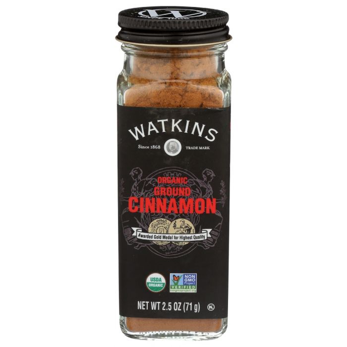 WATKINS: Organic Ground Cinnamon, 2.5 oz