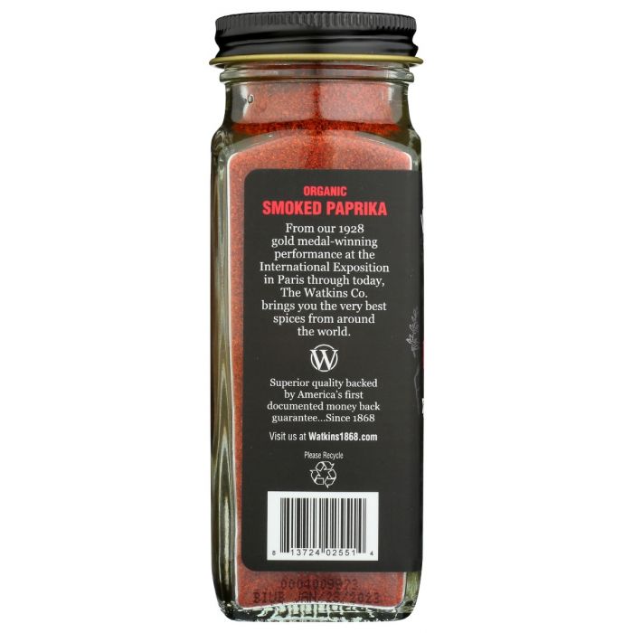 WATKINS: Organic Smoked Paprika, 2.4 oz