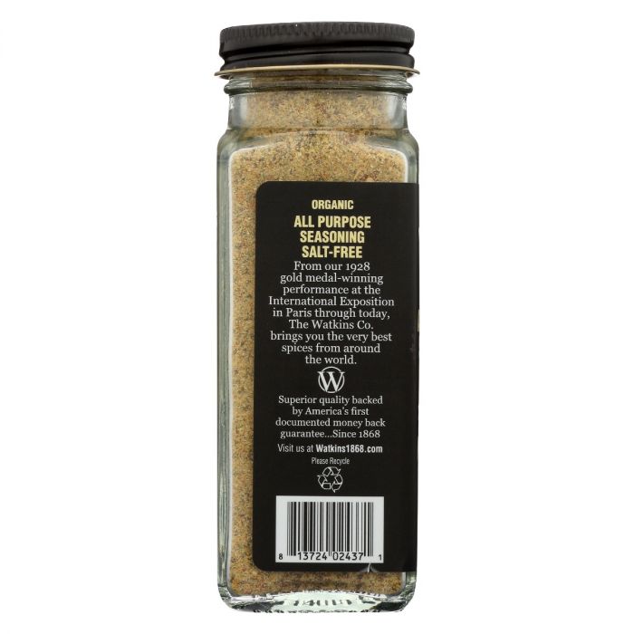 WATKINS: All Purpose Seasoning Salt Free, 2.7 oz