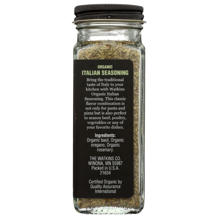 WATKINS: Organic Italian Seasoning, 1.2 oz