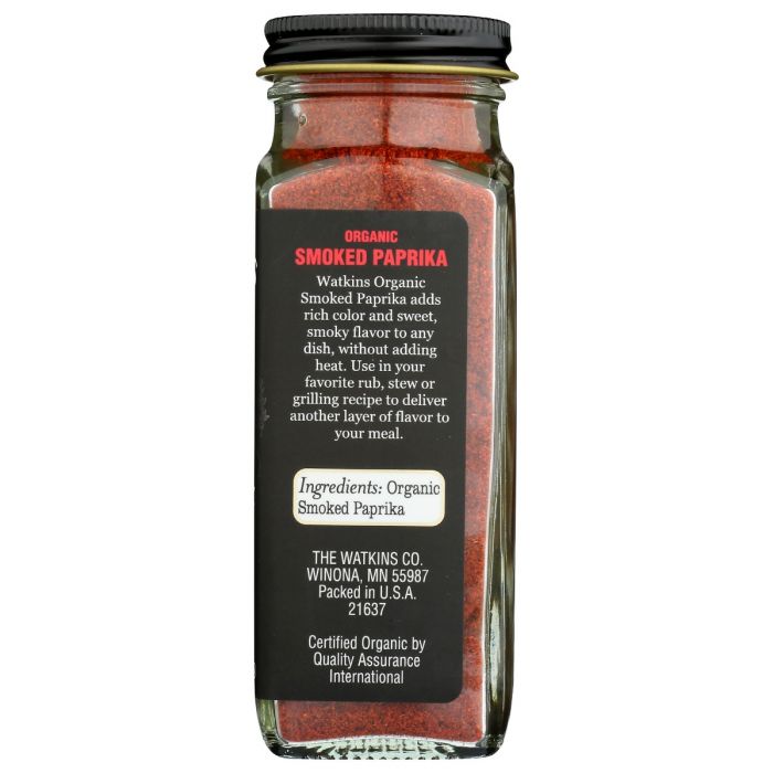 WATKINS: Organic Smoked Paprika, 2.4 oz