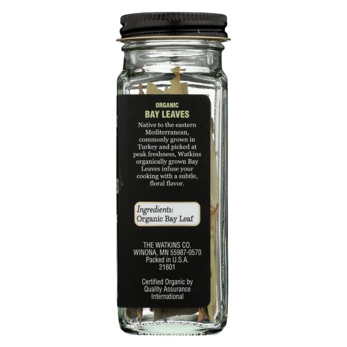 WATKINS: Organic Bay Leaves, 0.17 oz