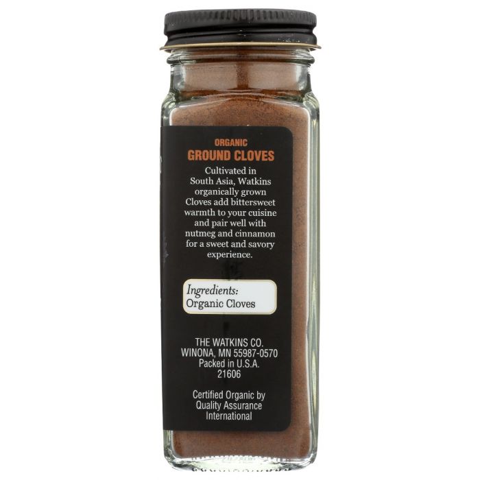 WATKINS: Organic Ground Cloves, 2.4 oz