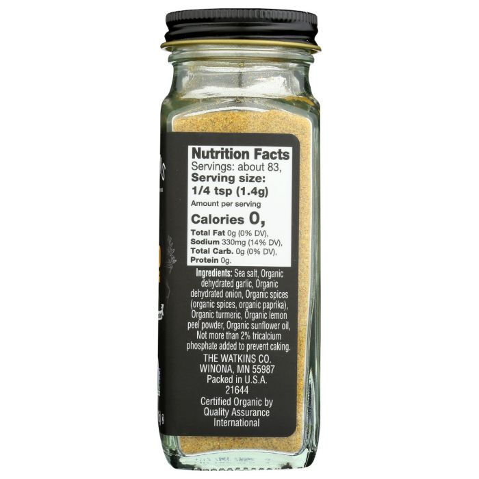 WATKINS: Organic Adobo Seasoning, 4.1 oz