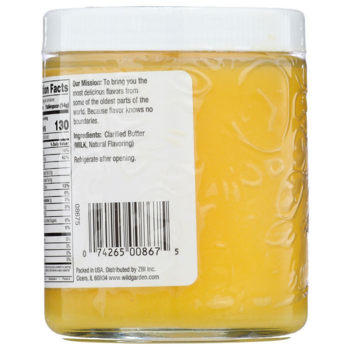 WILD GARDEN: Premium Ghee, 7.5 oz