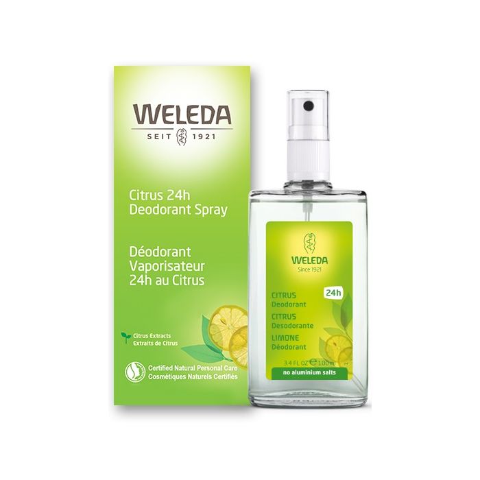 WELEDA: Citrus 24H Deodorant, 3.4 fo