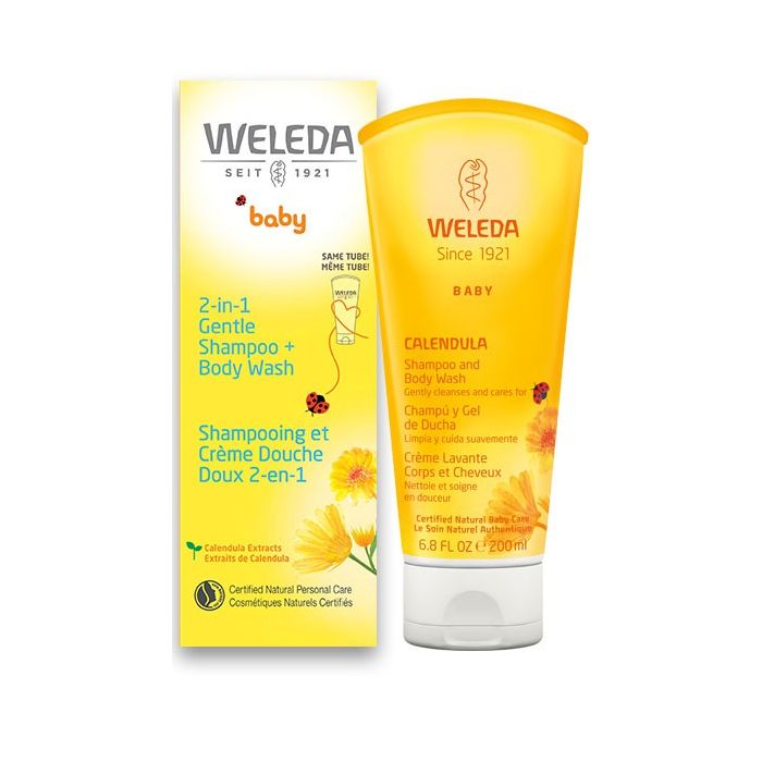 WELEDA: Body Wash & Shampoo Calendula, 6.8 oz