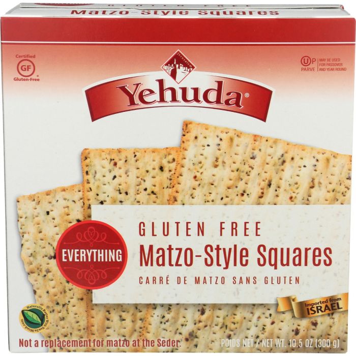 YEHUDA: Everything Matzo Style Square, 10.5 oz