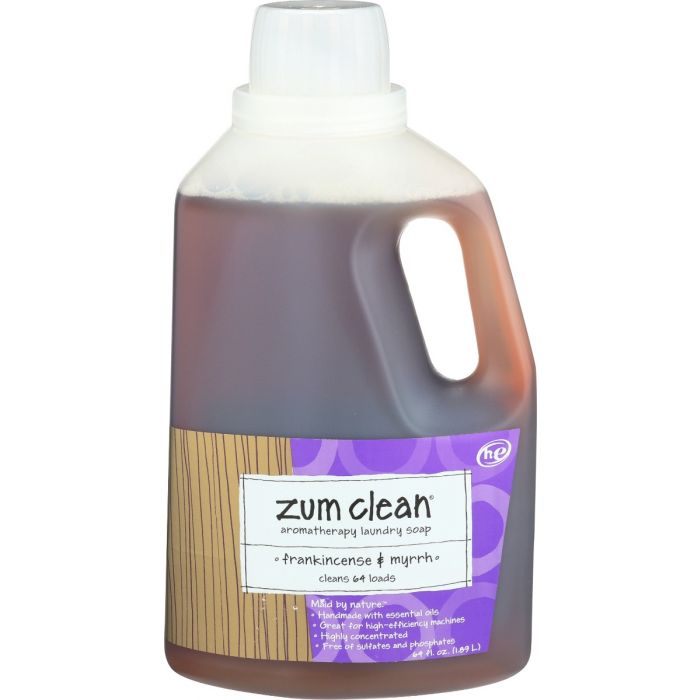 ZUM: Frankincense And Myrrh Laundry Soap, 64 fo