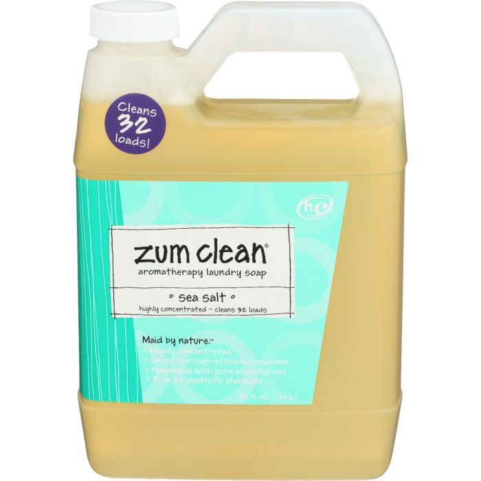 ZUM: Sea Salt Laundry Soap, 32 fo