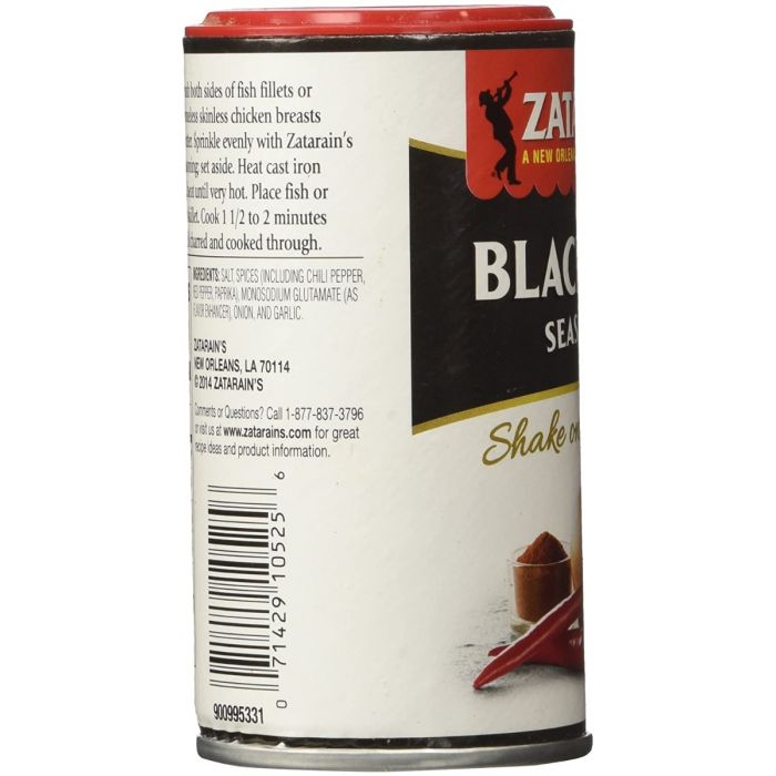 ZATARAINS: Blackened Seasoning, 3 oz